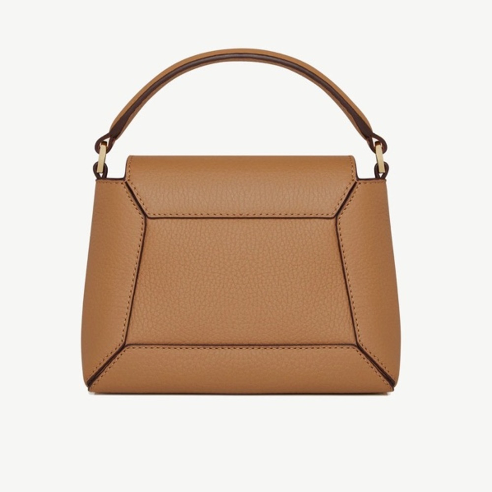 Strathberry Mosaic Nano Crossbody Bag In Caramel - Picture 5 of 16